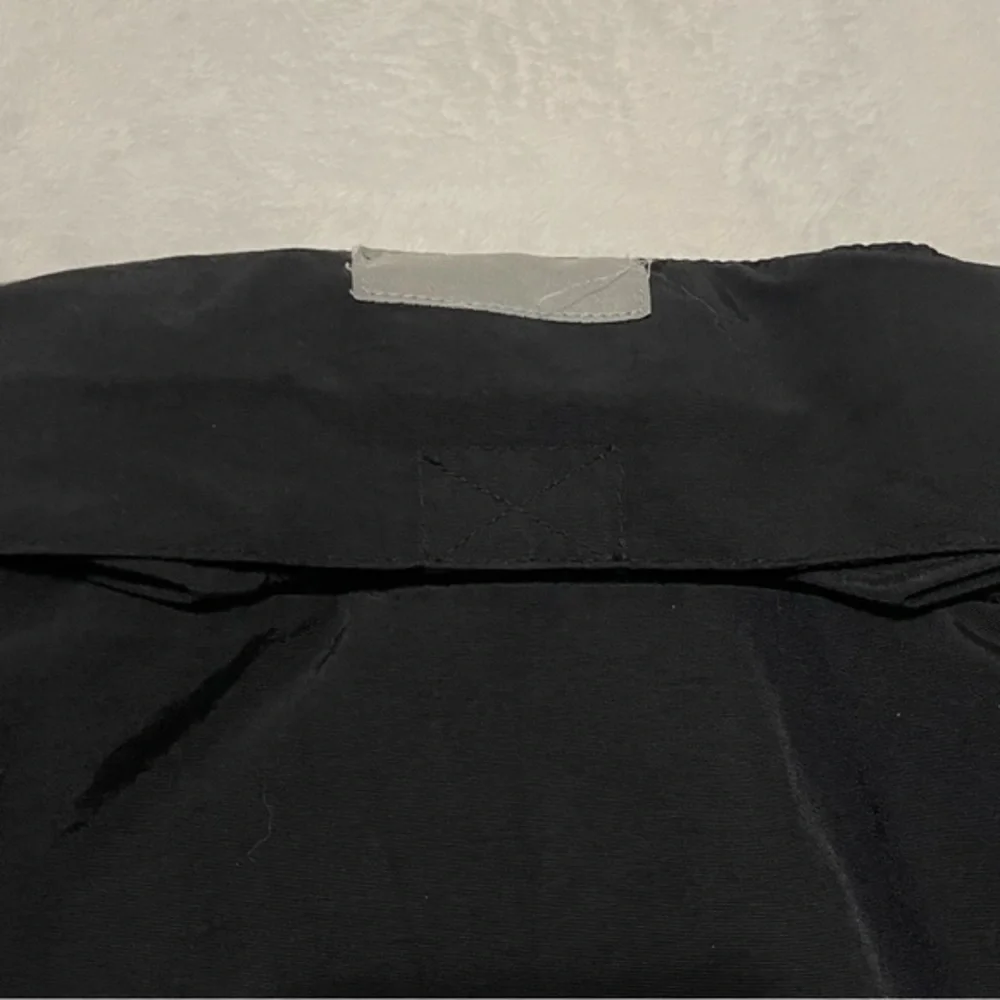 Gap Black Tan Jacket‎ Youth Boys Size XL Hide Away Hood / Many Pockets